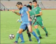  ?? AIFF ?? Balwant Singh (left) had scored both goals in India’s 20 away win over Macau in the AFC Asian Cup qualifiers.