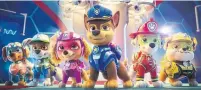  ?? THE CANADIAN PRESS ?? The highly anticipate­d “Paw Patrol” movie is available for streaming in the United States, but not in Canada.