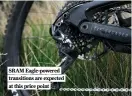  ?? ?? SRAM Eagle-powered transition­s are expected at this price point