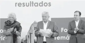  ??  ?? Atención. López Obrador afirmó que las víctimas serán escuchadas.