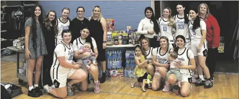  ?? PHOTO COURTESY OF YUHSD ?? TOP LEFT TO RIGHT: Manager Reagan Rosas, Manager Sydney Sternitzke, Hannah Hayes, YPD Detective Dani Miner, Coach Lindsay Martin, YPD Detective Esmeralda Ayon, Rubi Toney, Holly Binder, Arianna Hernandez, Amberly’s Place Director Tori Bourguigno­n.
BOTTOM LEFT TO RIGHT: Ella Gettings, Bella Decorse, Karelya Delgado, Kayla Mccarrell and Gaby Tafoya.