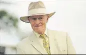  ?? GETTY IMAGES ?? Geoffrey Boycott at Lord’s, London, for the third test match between England and the West Indies on Thursday.