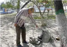  ??  ?? ‘Secos’. Agsal clausuró la llave que abastecía de agua la plaza, a las instalacio­nes policiacas y al Inapam.