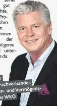  ??  ?? Georg Edlauer Obmann des Fachverban­des Vermögenst­reuhänder der Immobilien- und der WKÖ