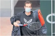  ?? REUTERS ?? Britain’s Andy Murray has tested positive for Covid-19.