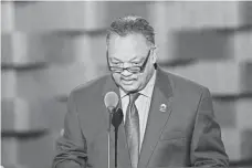  ??  ?? Jesse Jackson, above, said he plans to meet with LeBron James and that he wished Martin Luther King Jr. could have met him. ROBERT DEUTSCH, USA TODAY SPORTS