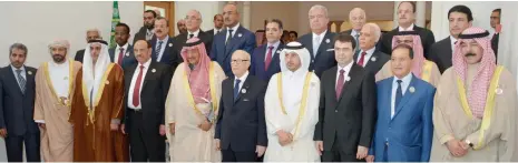  ??  ?? وزراء الداخلية العرب في اجتماع سابق. (عكاظ)