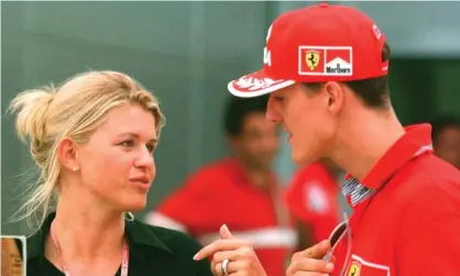  ?? Photograph: Andreas Rentz/Bongarts/Getty Images ?? Michael Schumacher’s wife Corinna has provided an update on the former seven-time world F1 champion in a new documentar­y.