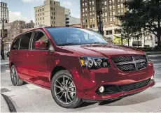  ?? FCA ?? The Dodge Grand Caravan is Canada’s top-selling minivan.