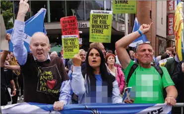  ?? ?? UNACCEPTAB­LE: The ugly face of Scottish nationalis­m was revealed at the hustings in Perth