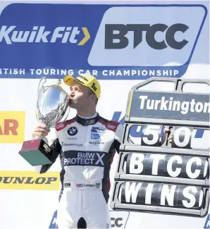  ??  ?? Oulton Park victory was another landmark for the Northern Irishman