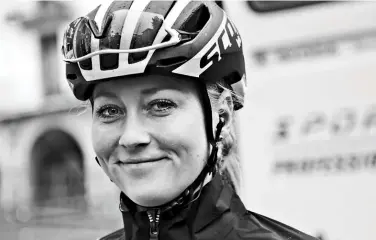  ??  ?? Mitchelton's Gracie Elvin is working to bring change to the sport with the Cyclists' Alliance