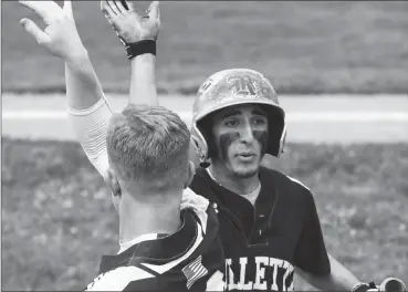  ?? Photo by Jerry Silberman / risportsph­oto.com ?? After coming from behind to defeat West Warwick Post Two in the American Legion quarterfin­als, No. 6 Collette Post 10 will be back at McCarthy Field tonight at 5 p.m. to face rival Upper Deck to start the double eliminatio­n round.