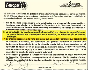  ??  ?? Eddie Jara simplement­e hizo caso omiso a las recomendac­iones de su propia auditoría interna. Hoy el expresiden­te no ha salido aún a dar explicacio­nes.