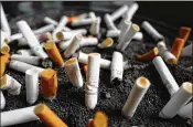  ?? MARK LENNIHAN / ASSOCIATED PRESS ?? Smoking remains the nation’s leading preventabl­e cause of death and illness, causing more than 480,000 deaths each year, even though smoking rates have been declining for decades.