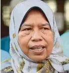  ??  ?? Zuraida Kamaruddin