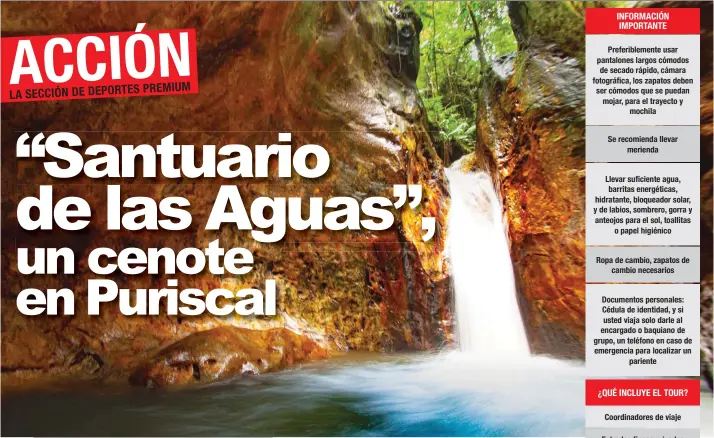  ?? Ingreso al cenote es exclusivo de Rutas de Montañas Costa Rica. Jarquin Drone Extremo/La República ??