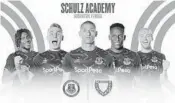  ?? COURTESY OF SCHULTZ ACADEMY ?? Schulz Academy announced a partnershi­p with English Premier League team Everton FC.