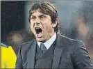  ?? FOTO: PUNTÍ ?? Antonio Conte, técnico del Chelsea