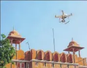  ??  ?? There are also plans to provide drones to the district administra­tion in for better disaster management. HT PHOTO