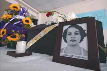  ?? Fotos: MAURICIO
ALVARADO ?? Gloria Robles Sanguino fue asesinada por los paramilita­res en 1994, durante una campaña de “limpieza social” en Córdoba.