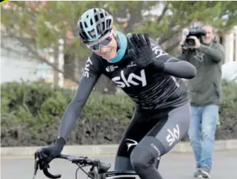  ?? |AP ?? Chris Froome está en el ojo del huracán por su positivo en la Vuelta a España