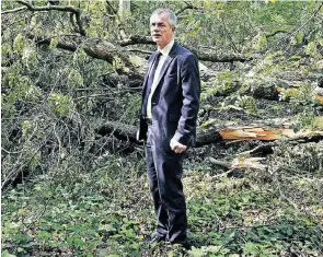  ?? FOTOS: DPA ?? Robert Habeck (l.) hat mit den Grünen in Schleswig-Holstein fast 13 Prozent eingefahre­n. Johannes Remmel könnte am Sonntag in NRW an der Fünf-Prozent-Hürde scheitern.