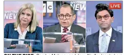  ?? ?? ON THE RISE: Carolyn Maloney and Jerry Nadler (center) are the veterans in politics, but Suraj Patel is an up-’do upstart.