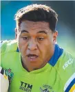  ??  ?? Kangaroos certainty Josh Papalii.