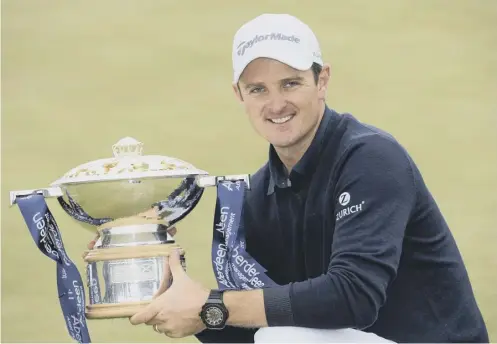  ??  ?? 0 Justin Rose, the 2014 winner at Royal Aberdeen, is returning to the Aberdeen Standard Investment­s Scottish Open at Gullane in July