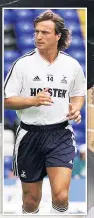  ??  ?? STAR PLAYER During Spurs match in 2000