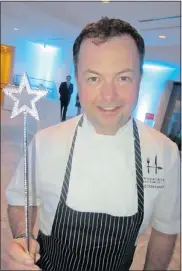  ??  ?? Acclaimed chef David Hawksworth catered the inaugural dinner to benefit the Children’s Wish Foundation of Canada, B.C. and Yukon chapter. Guests dined on seared albacore tuna and 48-hour-braised short rib, before finishing with Jackie Ellis’s passion...