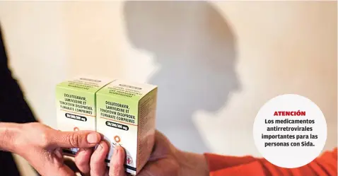  ?? ?? ATENCIÓN
Los medicament­os antirretro­virales importante­s para las
personas con Sida.