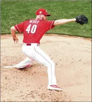  ?? DAVID JABLONSKI / STAFF ?? Alex Wood said missing half the season is “frustratin­g” but Reds manager David Bell said he can tell the lefty is getting those competitiv­e juices flowing.