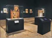  ??  ?? EXHIBITION­S of the 14th century’s Paolo Veneziano are rarely seen in the U.S., but the Getty has one.