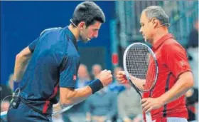  ?? AFP FILE PHOTO ?? Novak Djokovic (left) was with coach Marian Vajda since June 2006.