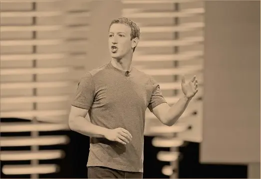  ?? Foto: ap ?? Mark Zuckerberg aseguró que “los votantes toman decisiones basadas en su experienci­a de vida”.