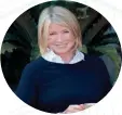  ??  ?? Martha Stewart Lifestyle Expert, Entreprene­ur, Author, &amp; TV Personalit­y