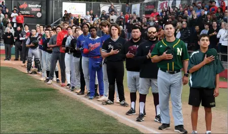  ?? PHOTO BY AXEL KOESTER ?? The South Bay Athletic Club Senior Baseball All-Star Game featured some of the top seniors in the South Bay at Redondo High on Monday.