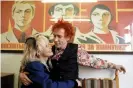  ??  ?? ‘She will never forget me, and I will never forget her’: Lydon with wife, Nora, in 1986. Photograph: Fin Costello/Redferns