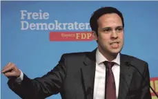  ?? FOTO: DPA ?? Martin Hagen, Spitzenkan­didat der FDP.