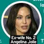  ?? ?? Ex-wife No. 2 Angelina Jolie