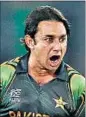  ??  ?? National duty will force Pakistan offie Saeed Ajmal to cut short his stay in England.