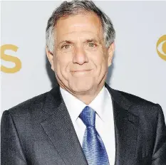  ?? EVAN AGOSTINI/INVISION/AP FILES ?? Leslie Moonves of CBS was the second-highest paid CEO last year, according to data analyzed by Equilar. He earned US$68.4 million, including a US$20-million bonus.