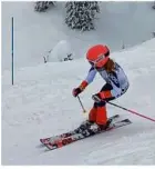  ?? Foto: SC Gerstetten ?? Julia Weber wurde Zweite beim Rud-pokal.