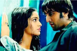  ?? Saawariya. ?? Sonam Kapoor (left) and ranbir Kapoor star in