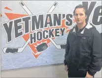  ?? SUBMITTED PHOTO ?? Patrick Yetman played almost 150 games in North American profession­al leagues, including the AHL, and he also participat­ed in a couple of NHL training camps. However, the greater part of his pro career was spent in Europe, with teams in German,...