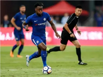  ?? (Getty) ?? Michy Batshuayi hit a double against Arsenal