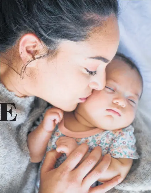  ??  ?? Sonya Rakei with new baby Keeley Brell, born February 20. Photo / Andrew Warner