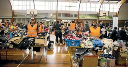  ?? ?? Getting through Cyclone Gabrielle has proved a big challenge for communitie­s such as those in Māngere.